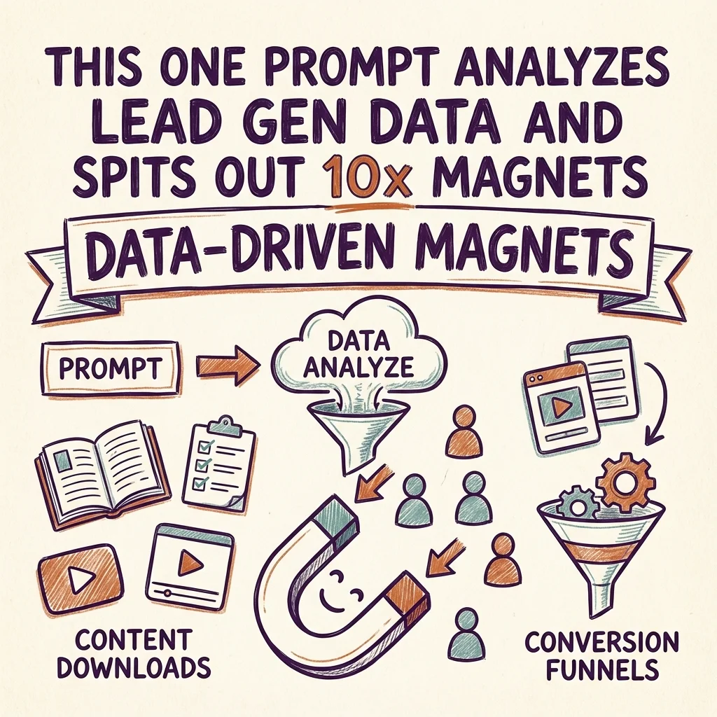 This ONE Prompt Analyzes Lead Gen Data And Spits Out 10x Magnets