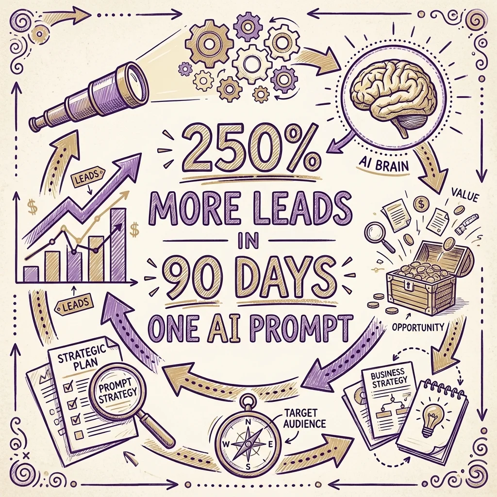 This ONE AI Prompt 250% More Leads in 90 Days