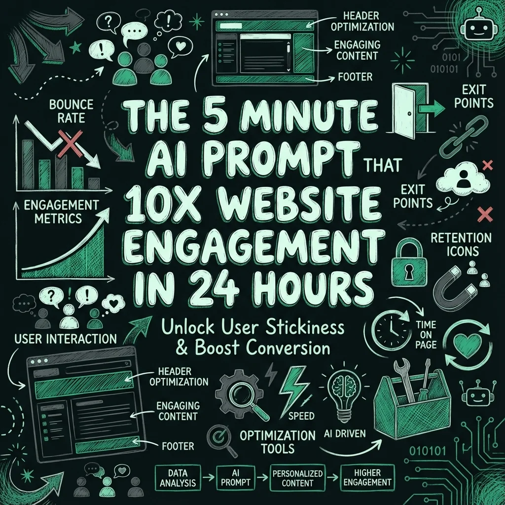 The 5 Minute AI Prompt That 10x Website Engagement in 24 Hours