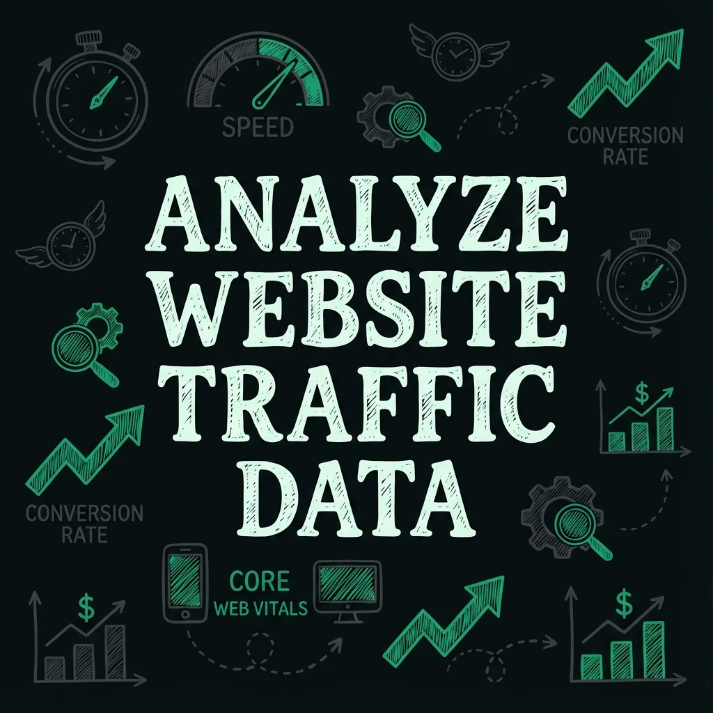 Analyze website traffic data
