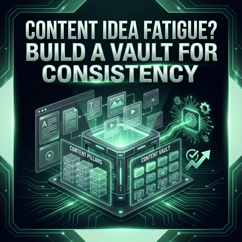 Content Idea Fatigue? Build a Vault for Consistency