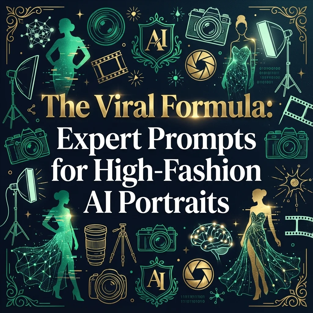 The Viral Formula: Expert Prompts for High-Fashion AI Portraits