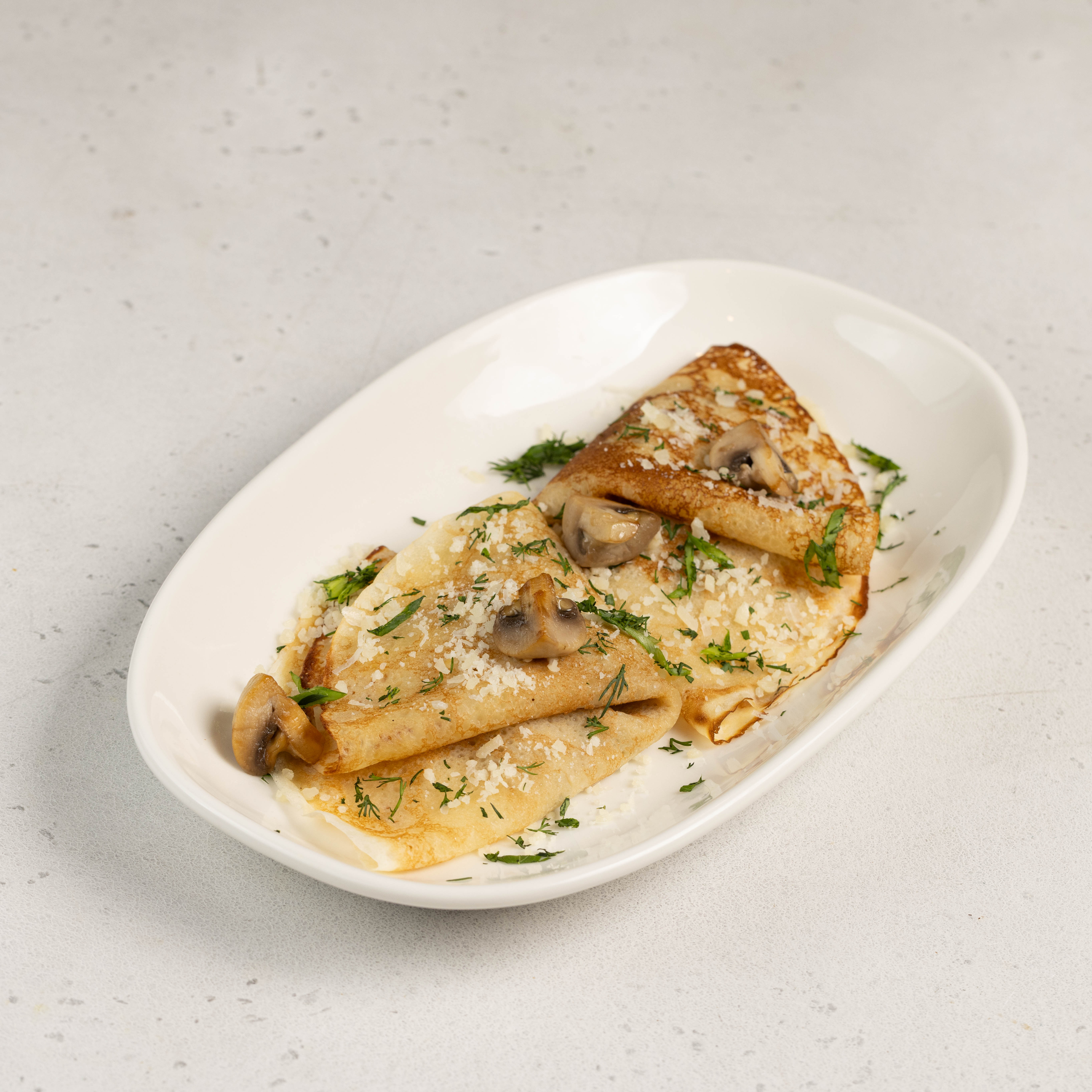 Блины с жульеном