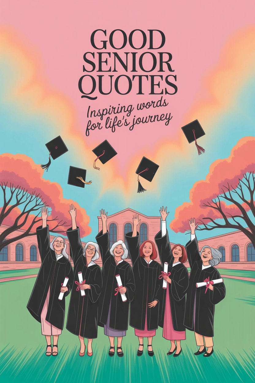 40+ Good Senior Quotes: Inspiring Words for Life's Journey
