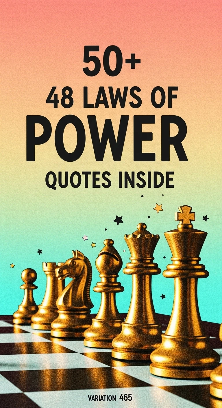 Unlocking Power: 48 Laws of Power Quotes to Rule Your Life - Motivational content from ShareVault about daily inspiration