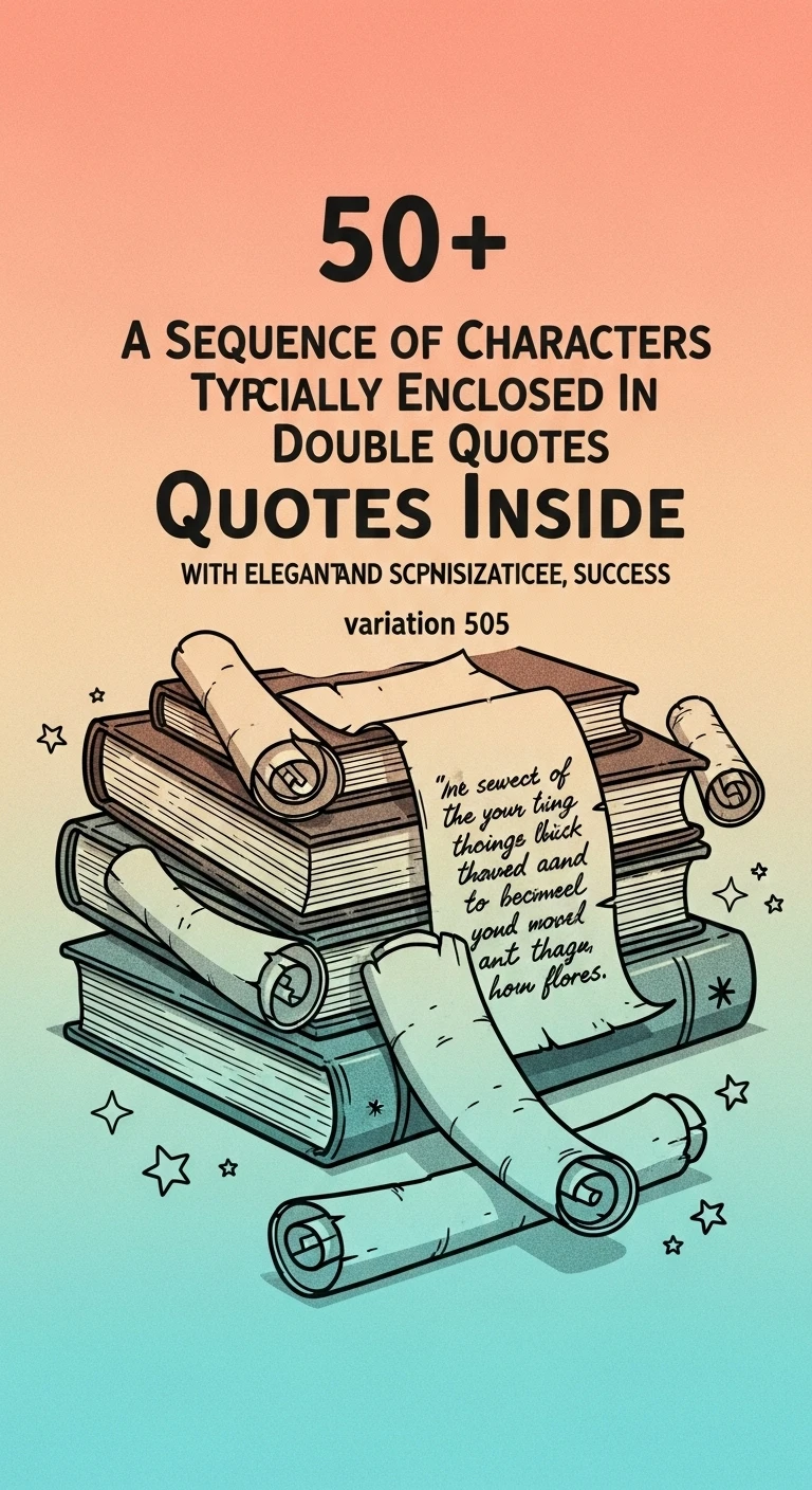 Decoding Life's Wisdom: A Treasury of Insightful Quotes – A Sequence of Characters Typically Enclosed in Double Quotes - Motivational content from ShareVault about daily inspiration