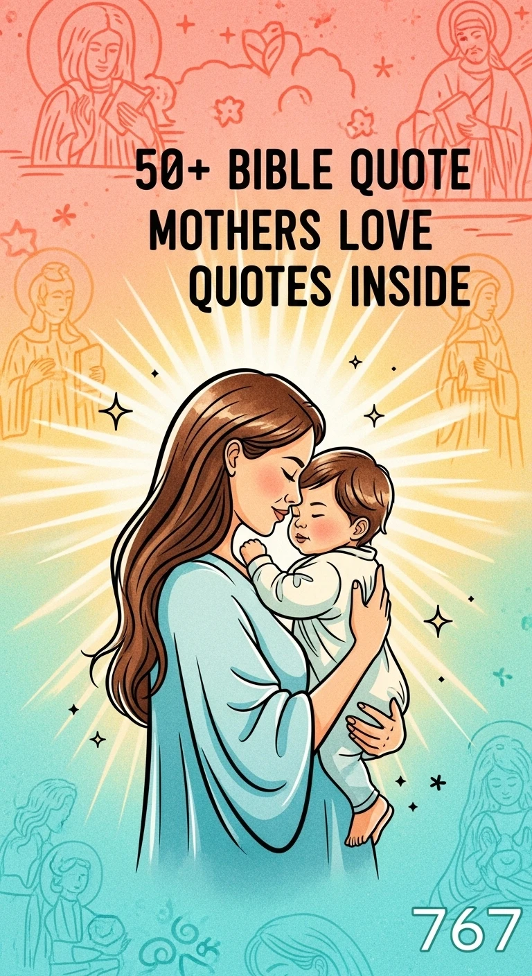 Bible Quote Mothers Love: Inspiring Verses & Reflections - Motivational content from ShareVault about love & relationships