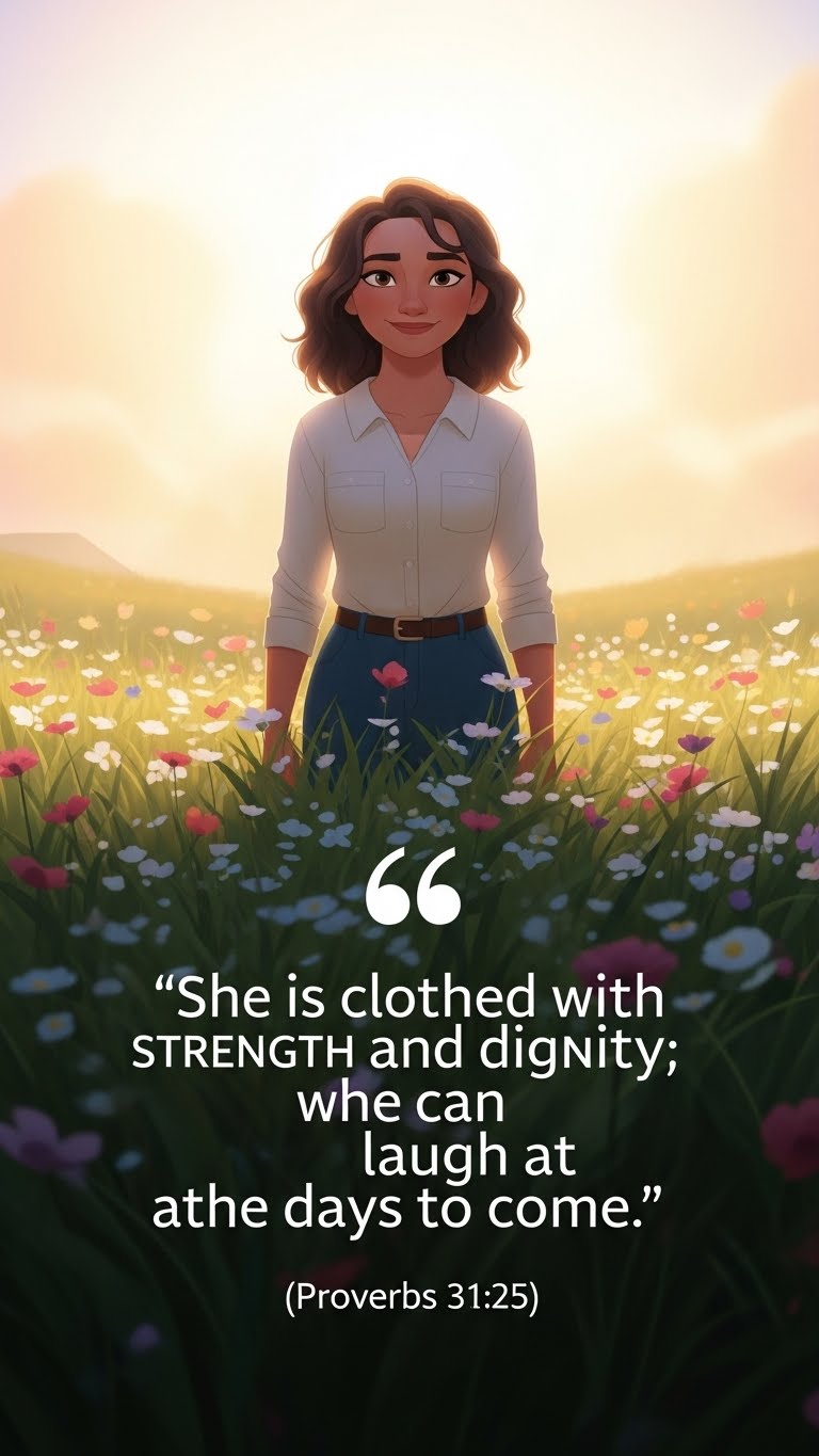 bible quote strong woman image 2