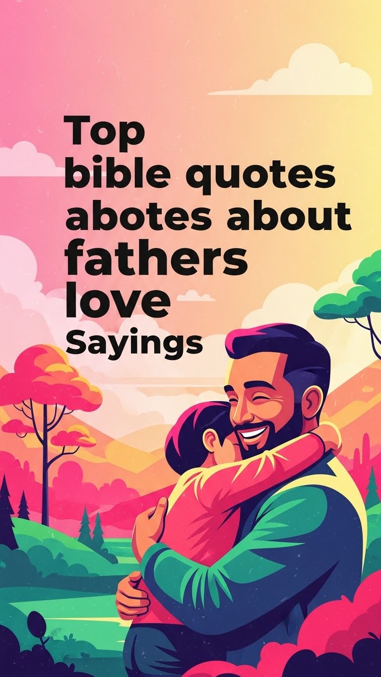 bible quotes about fathers love image 1