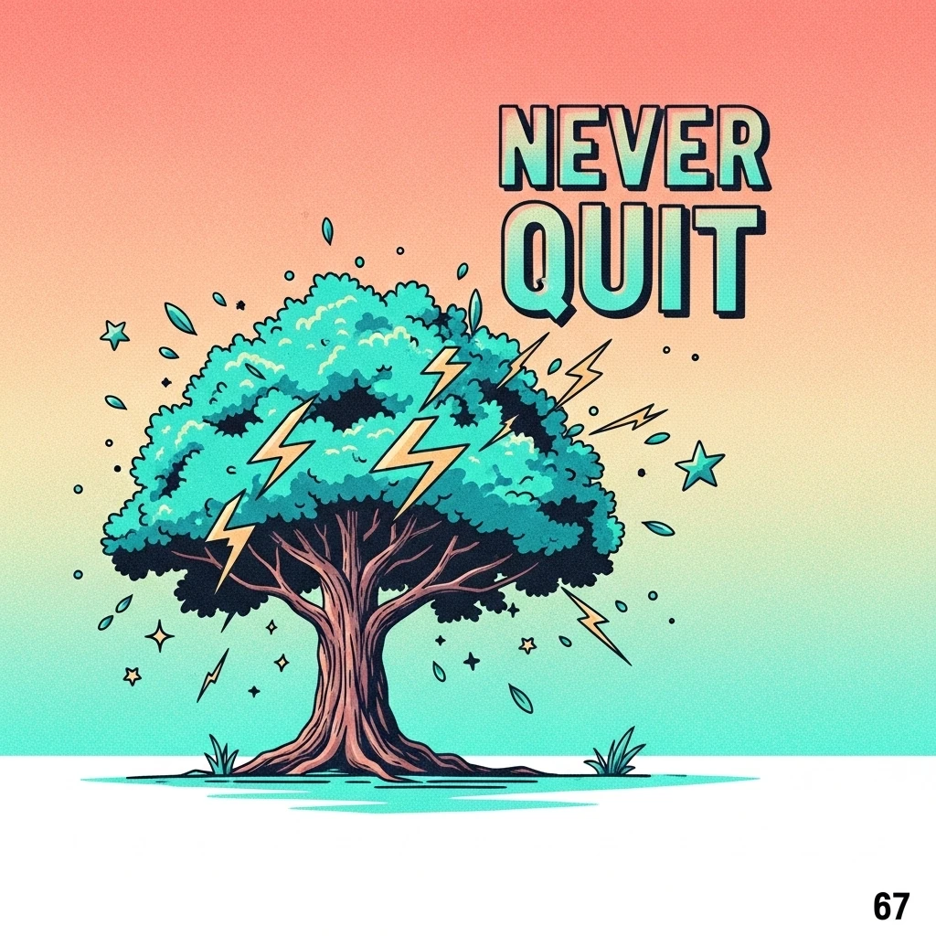 Image of a resilient tree symbolizing perseverance from Bible quotes about perseverance, representing strength in the face of adversity and unwavering faith.