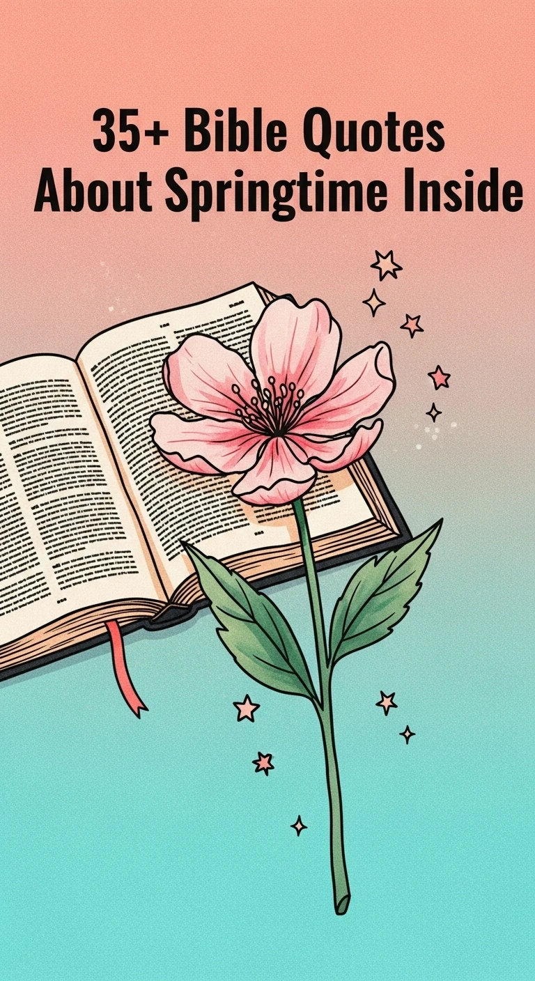 Blooming Faith: Uplifting Bible Quotes About Springtime - Motivational content from ShareVault about daily inspiration
