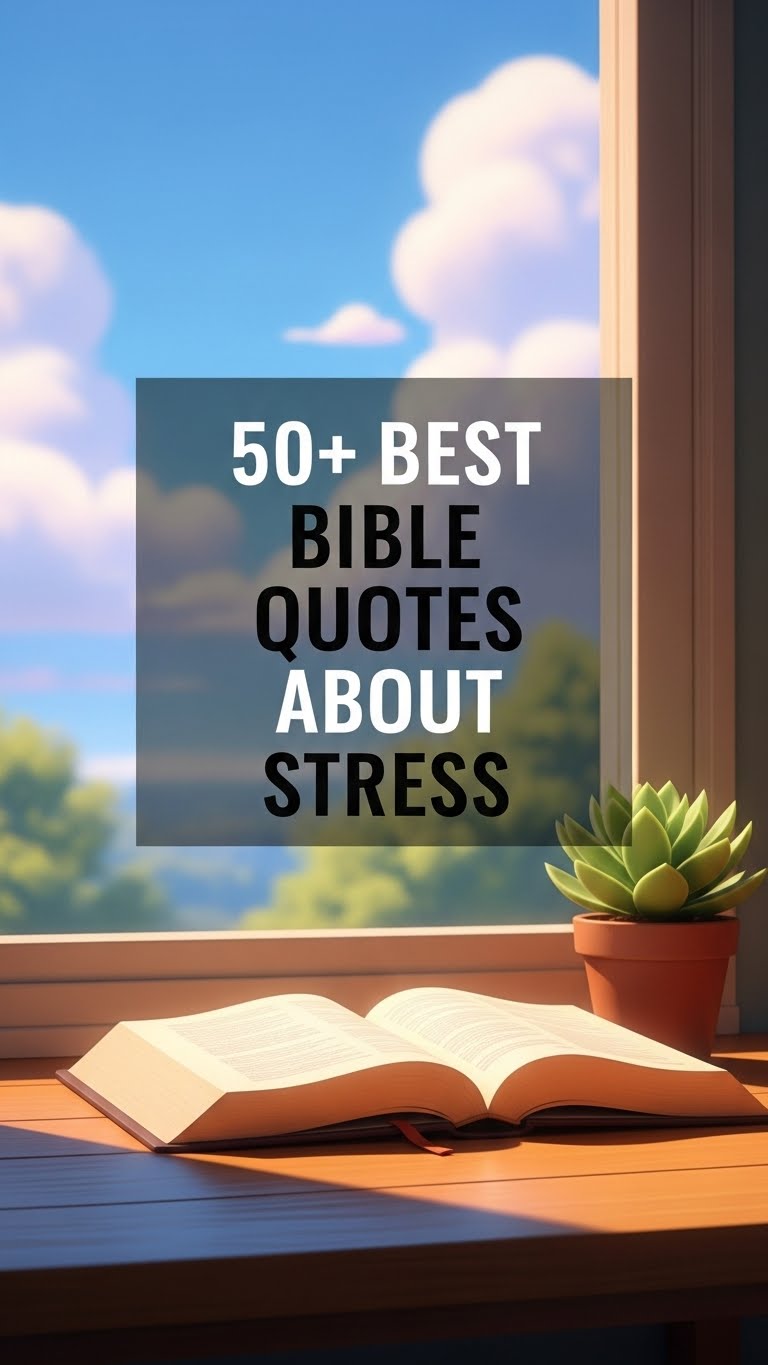 bible quotes about stress image 1