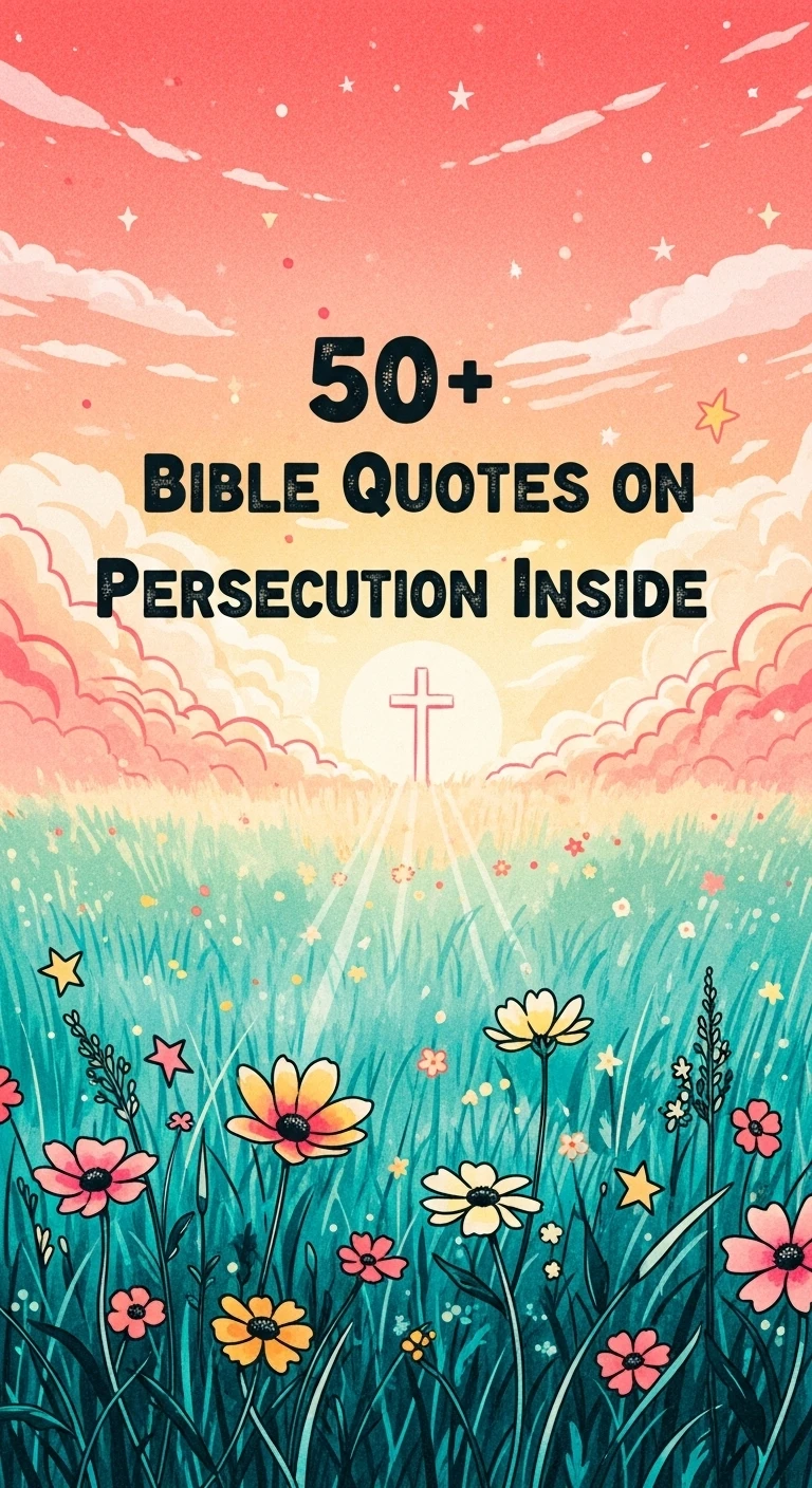 Enduring Faith: Bible Quotes on Persecution for Strength and Hope - Motivational content from ShareVault about daily inspiration