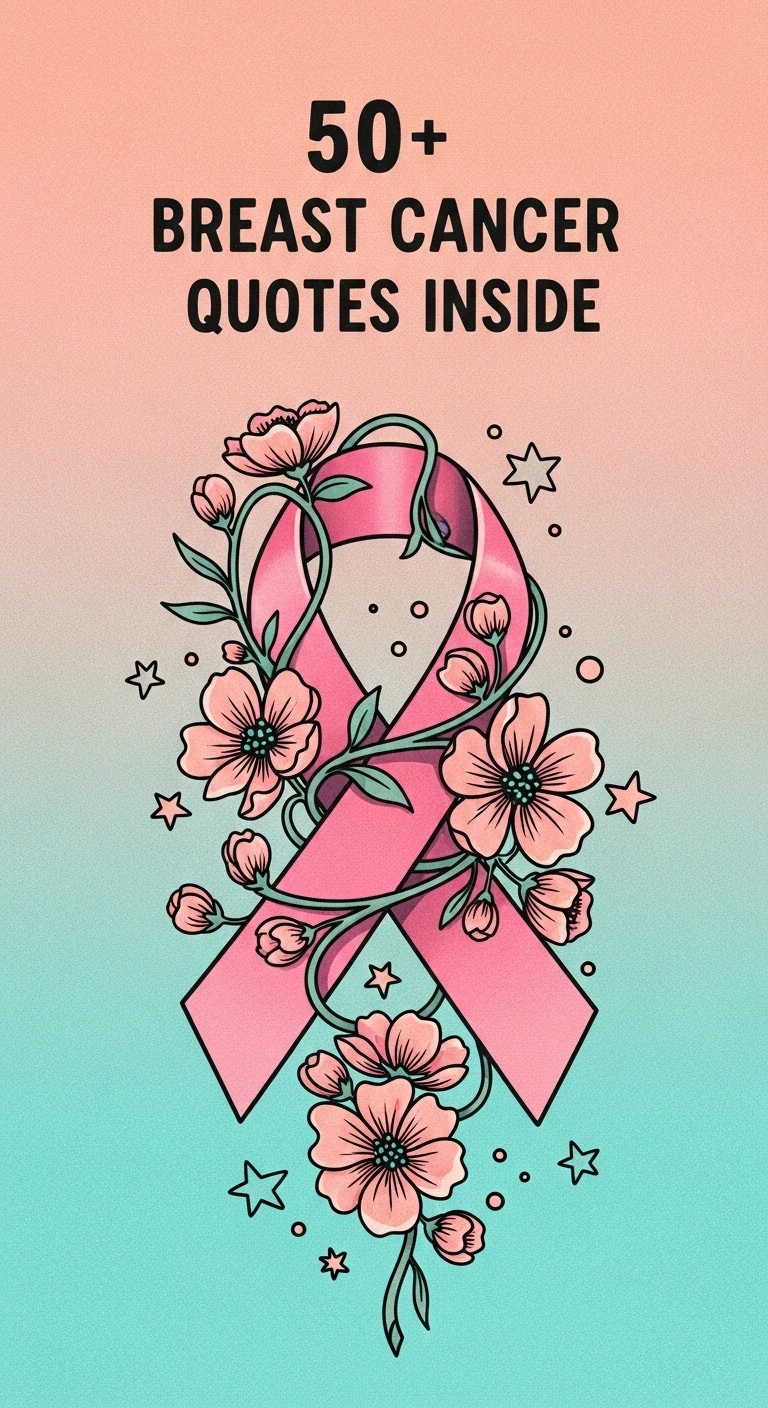 Empowering Words: Unforgettable Breast Cancer Quotes for Strength and Hope - Motivational content from ShareVault about daily inspiration