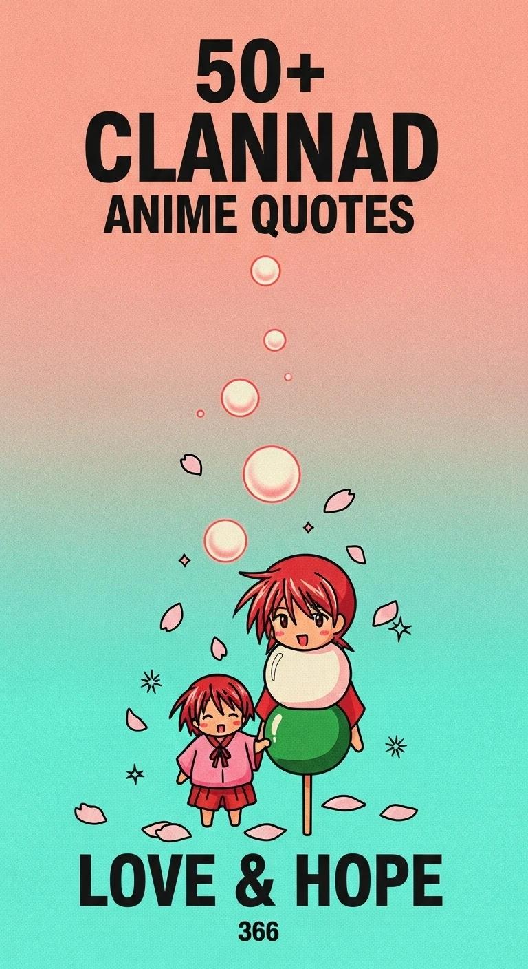 Clannad Anime Quotes: Unforgettable Love & Life Lessons - Motivational content from ShareVault about love & relationships