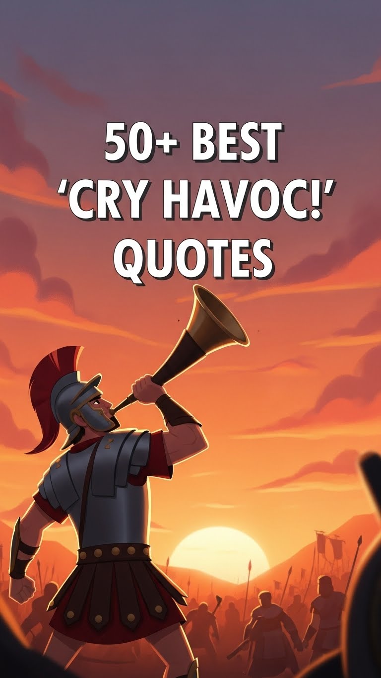 cry havoc quote image 1