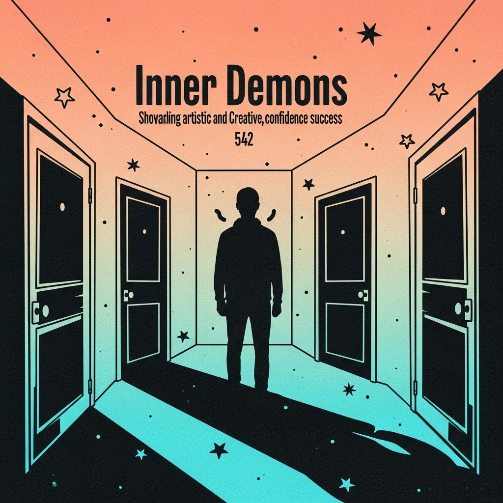 A shadowed figure in a hallway represents Poe's exploration of fear, isolation, and the darker aspects of the human psyche in his quotes.