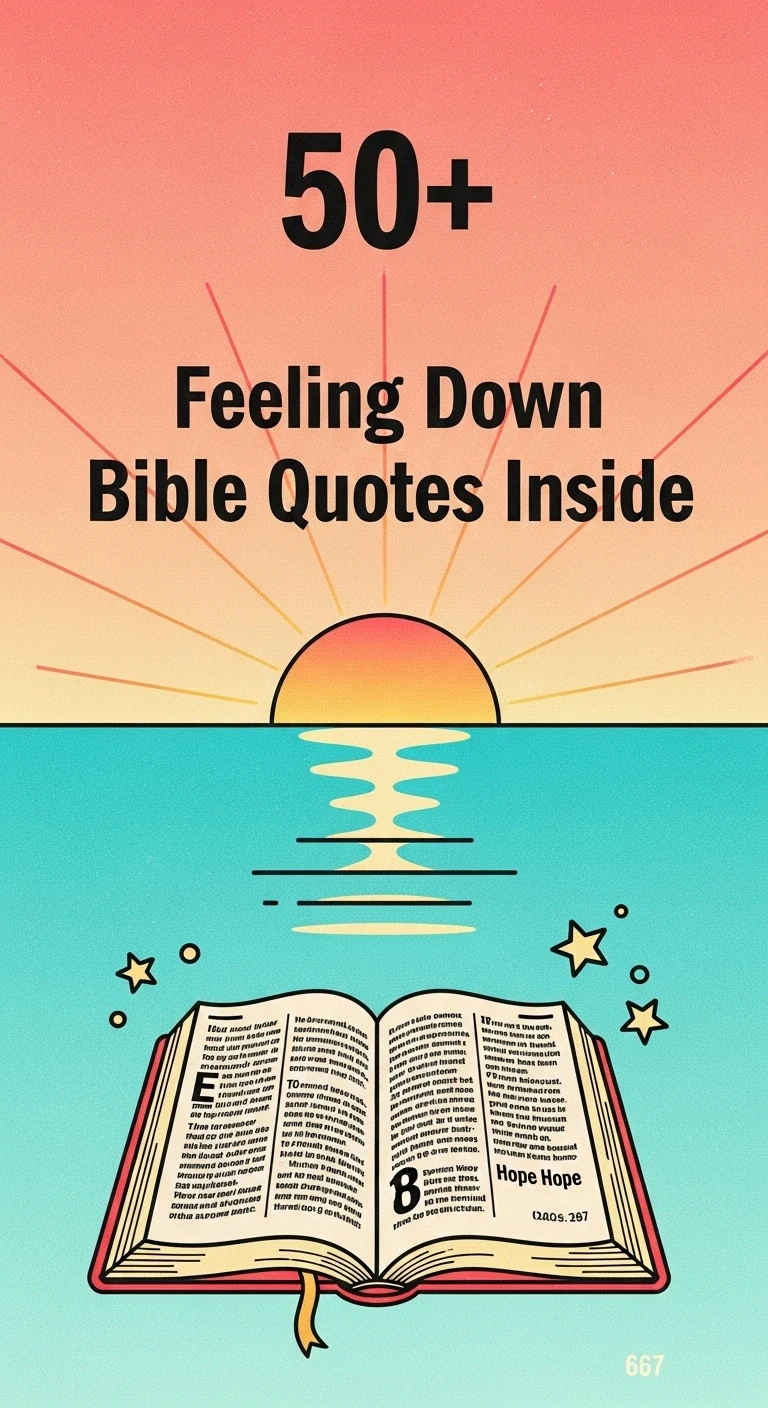 Feeling Down? Find Strength: Uplifting Bible Quotes for Comfort - Motivational content from ShareVault about daily inspiration