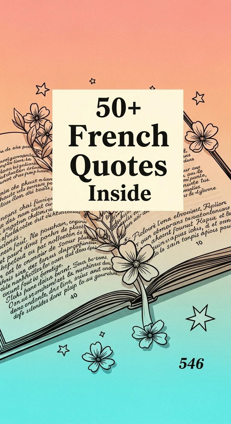 Timeless Wisdom: 50+ French Quotes to Inspire Your Life - Motivational content from ShareVault about daily inspiration