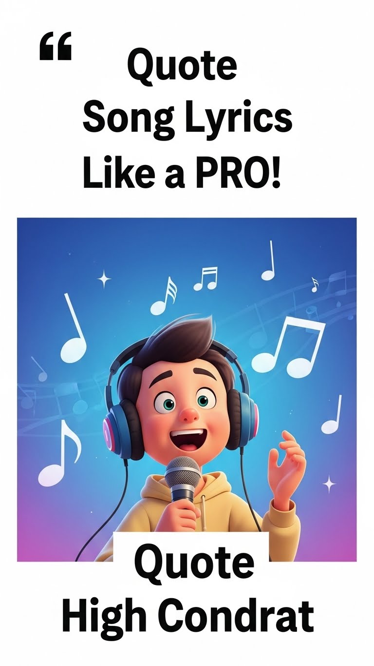 how to quote a song lyric image 1