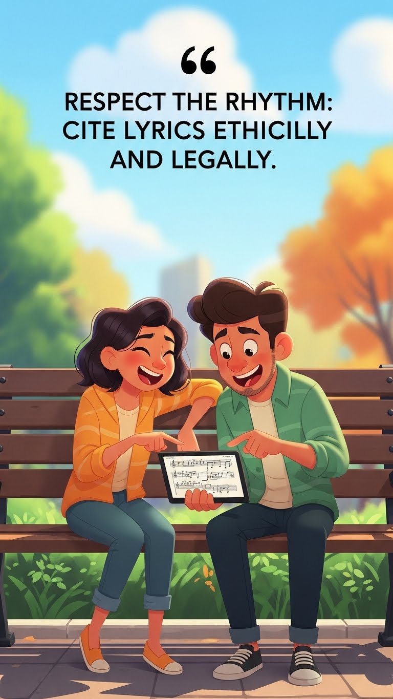 how to quote a song lyric image 3