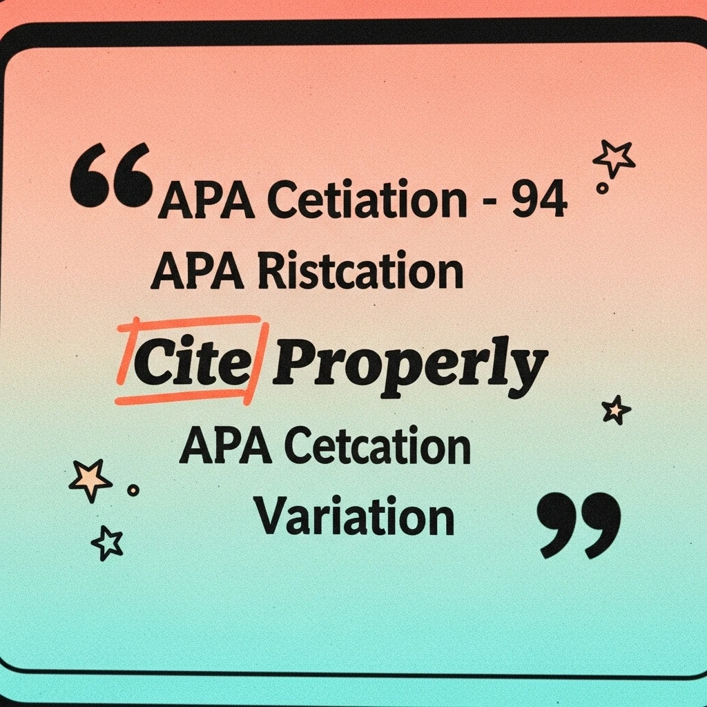 Image showing a properly formatted APA style in-text citation with quotation marks, illustrating how to correctly quote sources and avoid plagiarism.