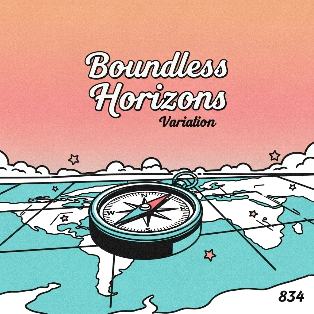 A nautical compass and map representing the theme of discovery and the limitless potential found in international waters quotes, symbolizing exploration and new beginnings.