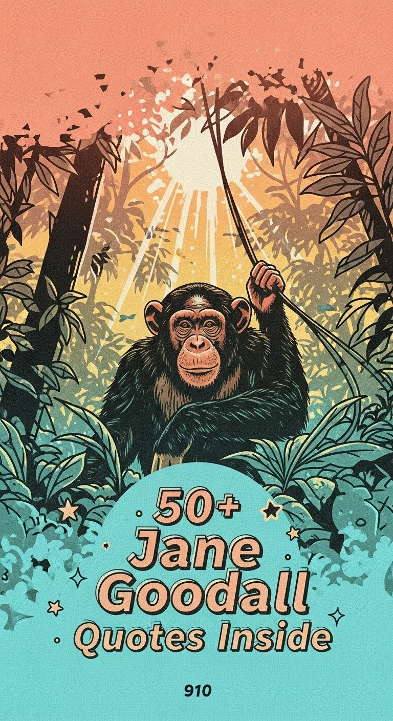 Inspiring Wisdom: Jane Goodall Quotes to Change Your Perspective - Motivational content from ShareVault about daily inspiration