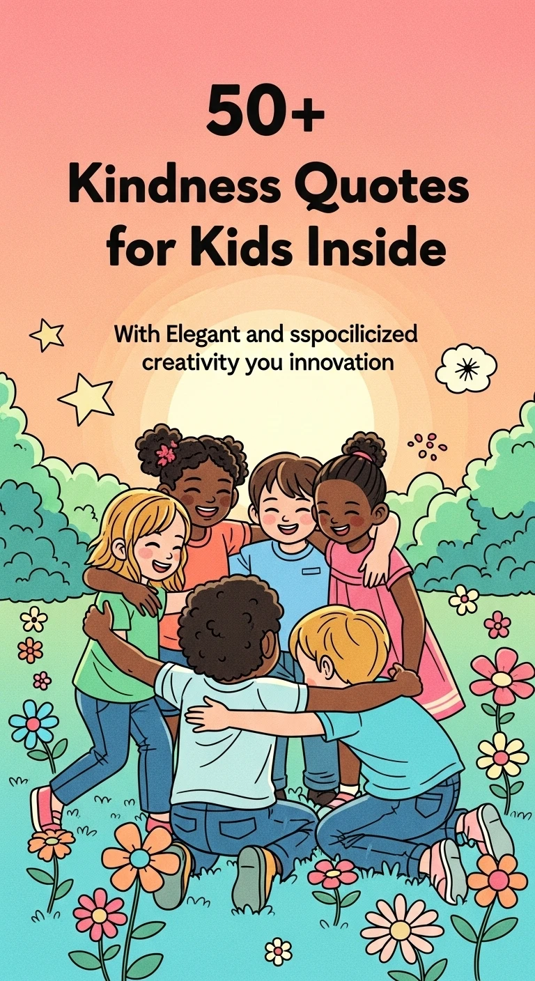 Kindness Counts: Heartwarming Quotes for Kids to Inspire Compassion - Motivational content from ShareVault about daily inspiration