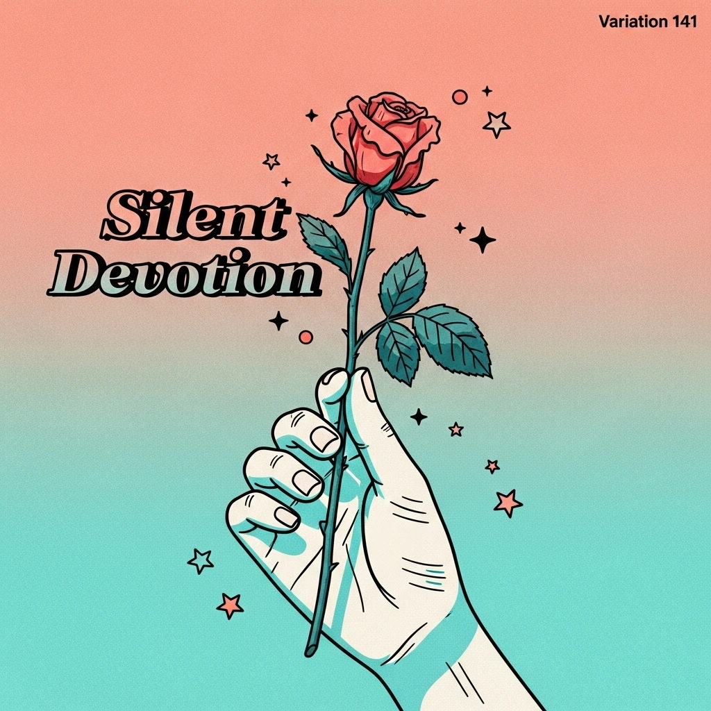 Image of a single wilting rose held in a hand, visually representing the painful yet beautiful aspects of loving in secret and the inevitable vulnerability that comes with hidden emotions.