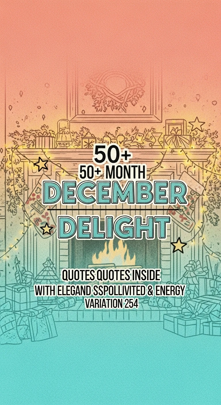 December Delight: Warm & Inspiring Month December Quotes to End the Year - Motivational content from ShareVault about daily inspiration