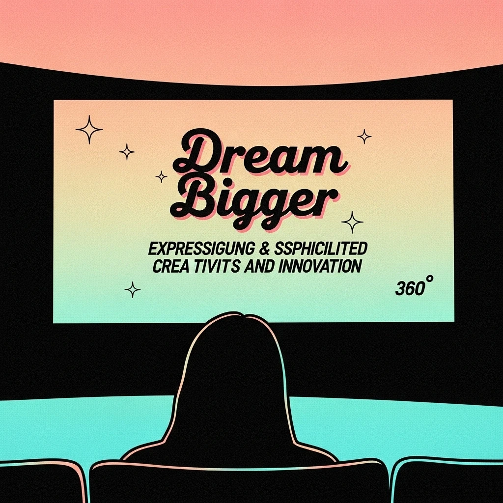 Silhouette gazing at a screen displaying an inspirational quote, reflecting the impact of the most famous movie quotes.