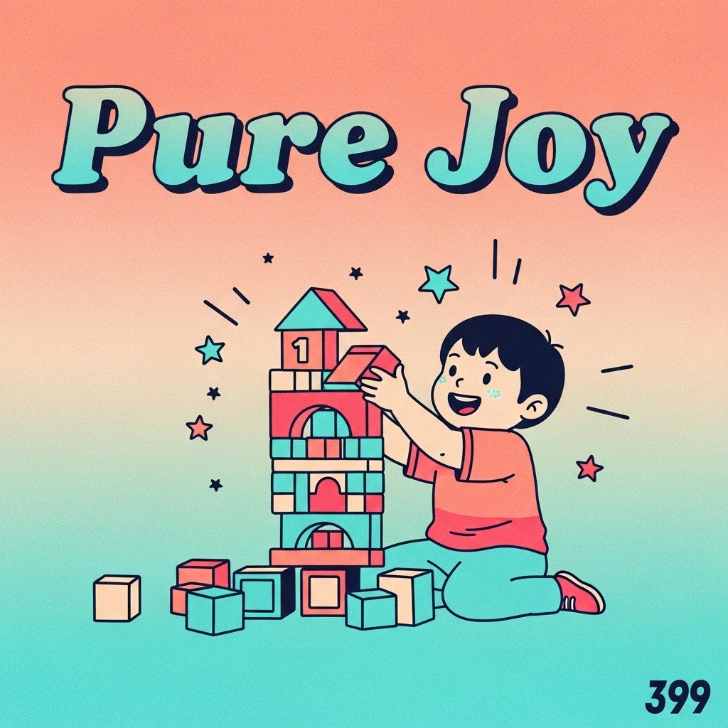 A child focused on building a tower of blocks, illustrating the cognitive development and focus enhanced by play time.