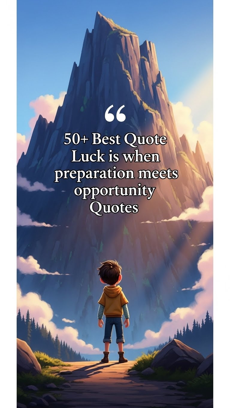 quote luck is when preparation meets opportunity image 1