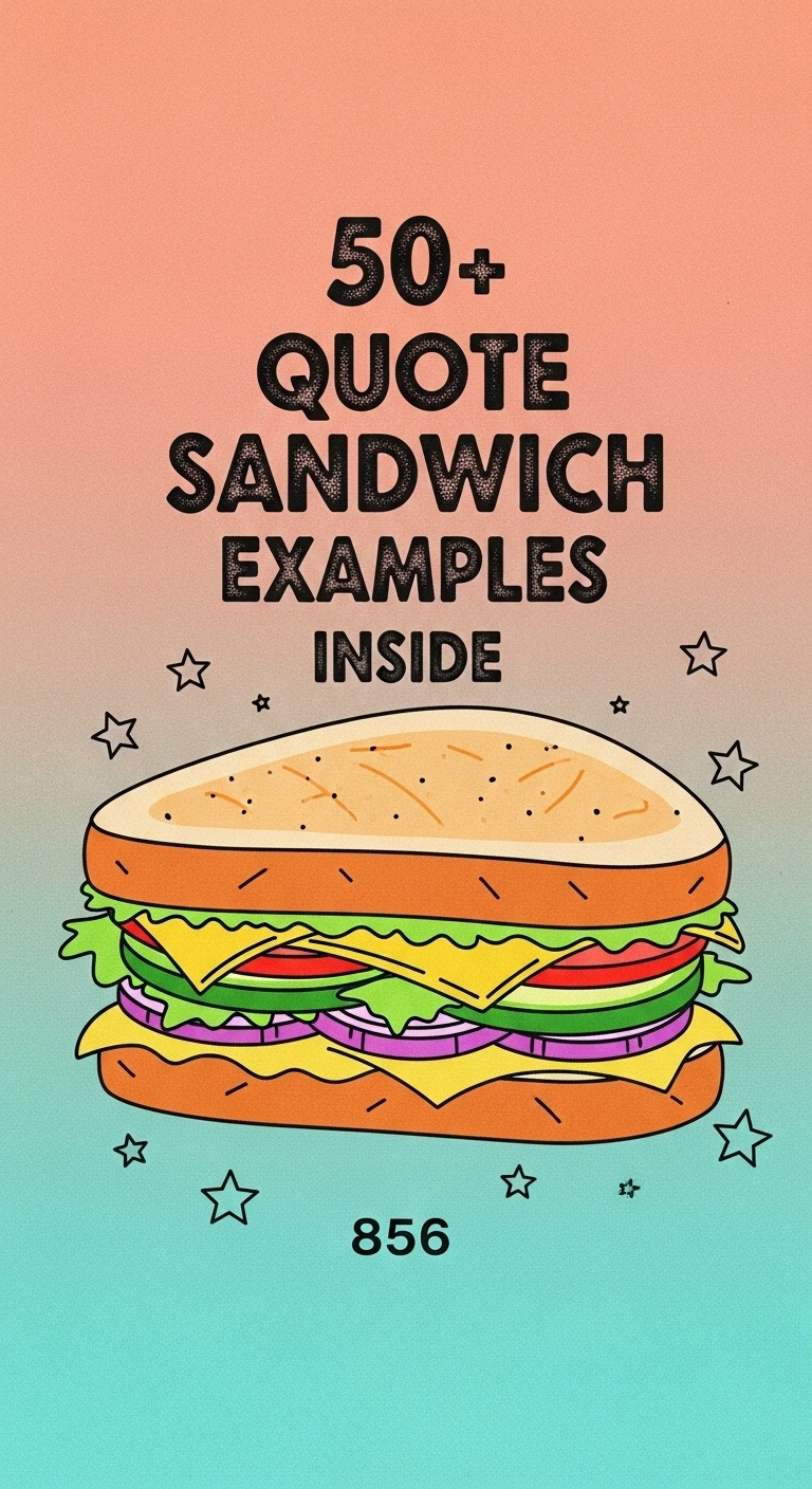 Quote Sandwich Secrets: Make Your Words Memorable