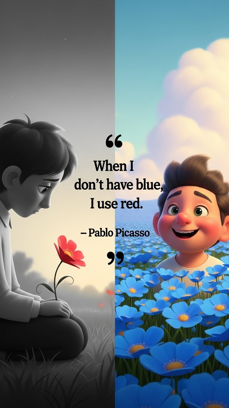 quotes about blue colour image 3