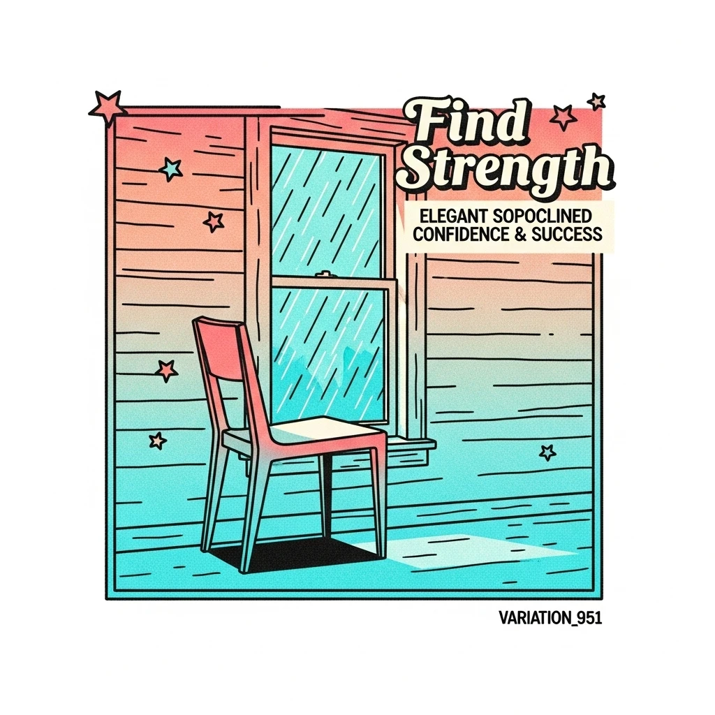 Image of a rainy window with an empty chair, conveying the feeling of loss and longing for a missing person, reflecting on quotes about missing a person.