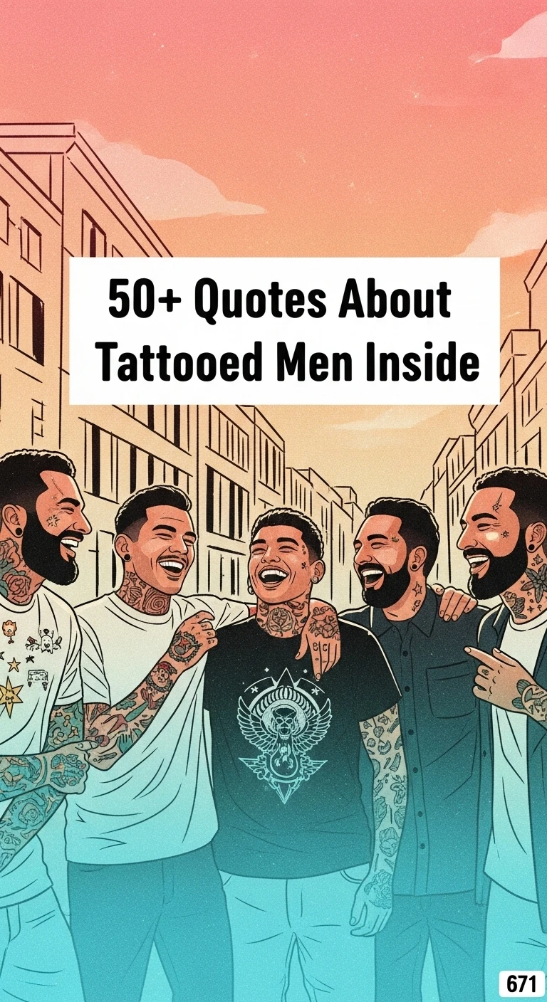 Ink & Inspiration: The Most Captivating Quotes About Tattooed Men - Motivational content from ShareVault about daily inspiration