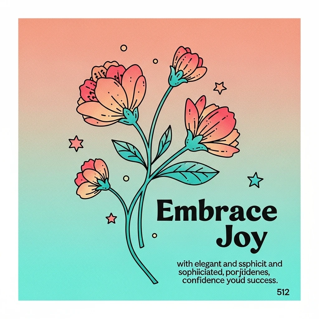 A beautifully designed floral background with an inspiring quote for single mothers, conveying joy and resilience, ideal for a quotes as a single mom blog.