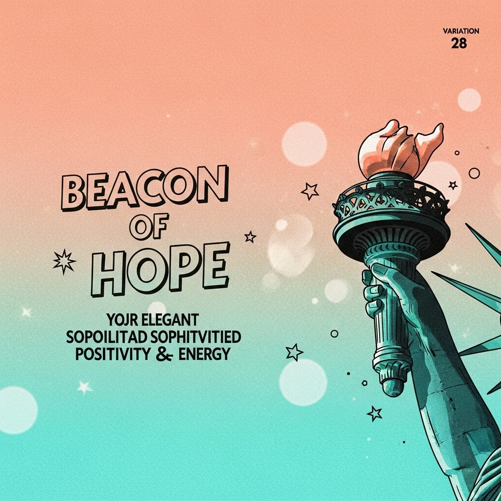 Image showing the Statue of Liberty's torch, symbolizing hope and the welcoming spirit behind the quotes for statue of liberty.