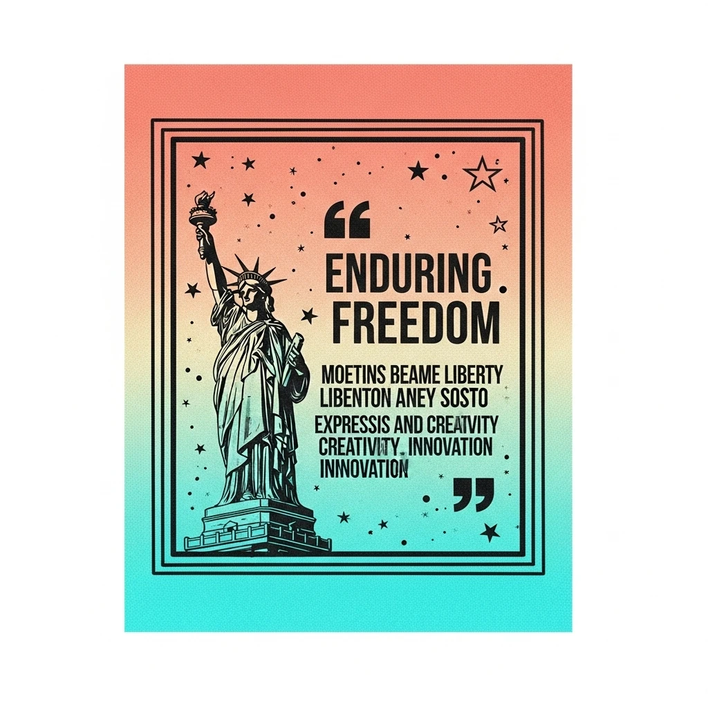 Close-up of an inscription about freedom near the statue of liberty, reinforcing the inspirational themes in the quotes for statue of liberty collection.