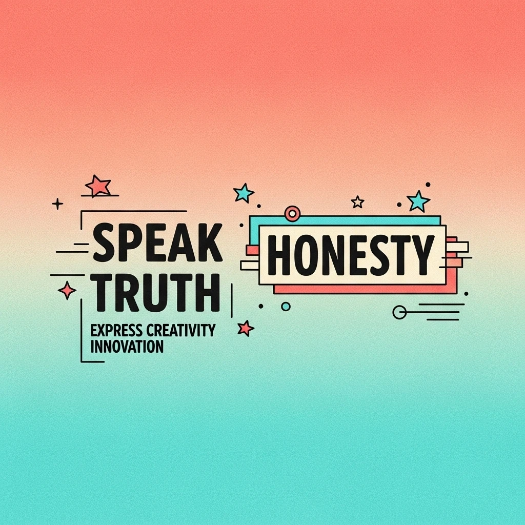 A typographic image featuring the word 'Honesty' in bold letters, representing the core theme of the blog post on quotes regarding honesty.