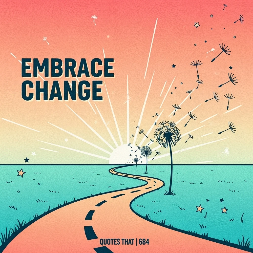 Winding road symbolizing life's journey, representing change, inspired by impactful quotes that move you forward.