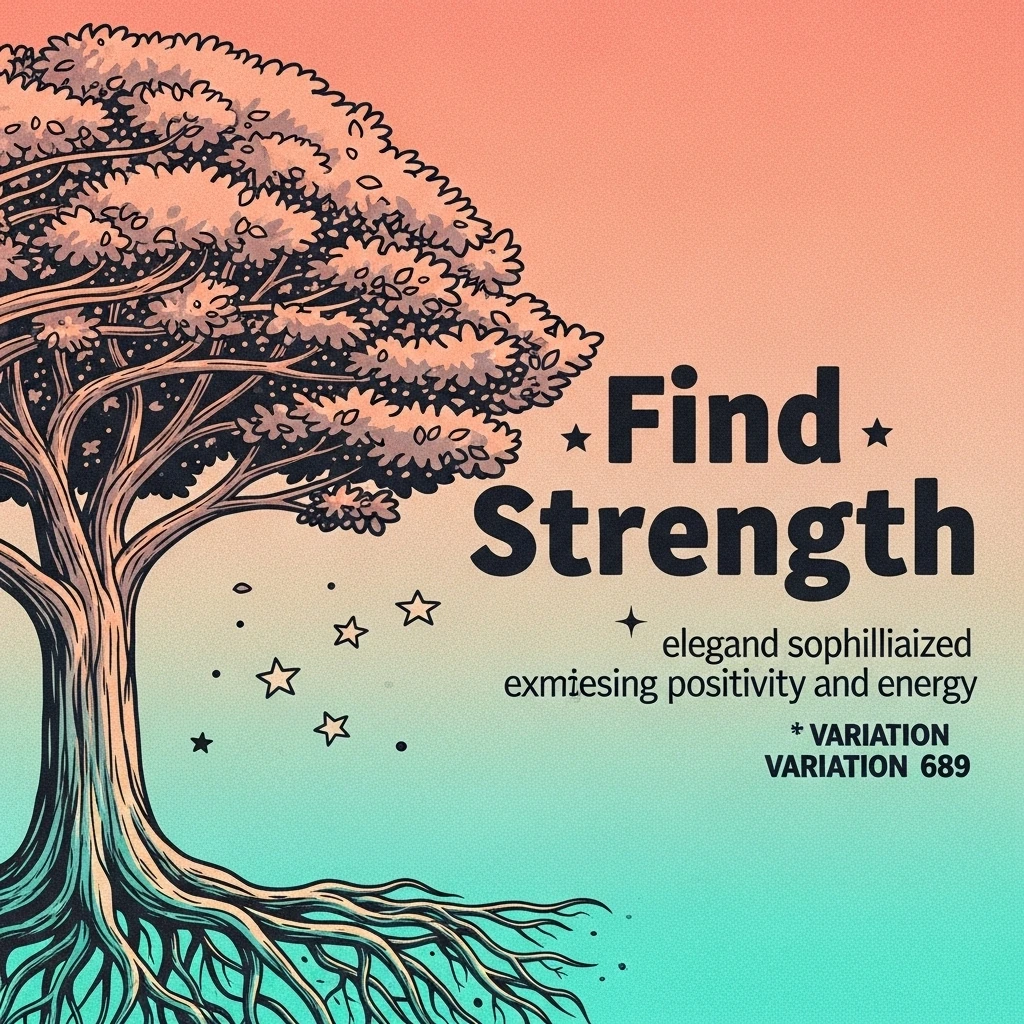 A resilient tree against a strong wind, symbolizing strength and perseverance inspired by powerful quotes that move your spirit.