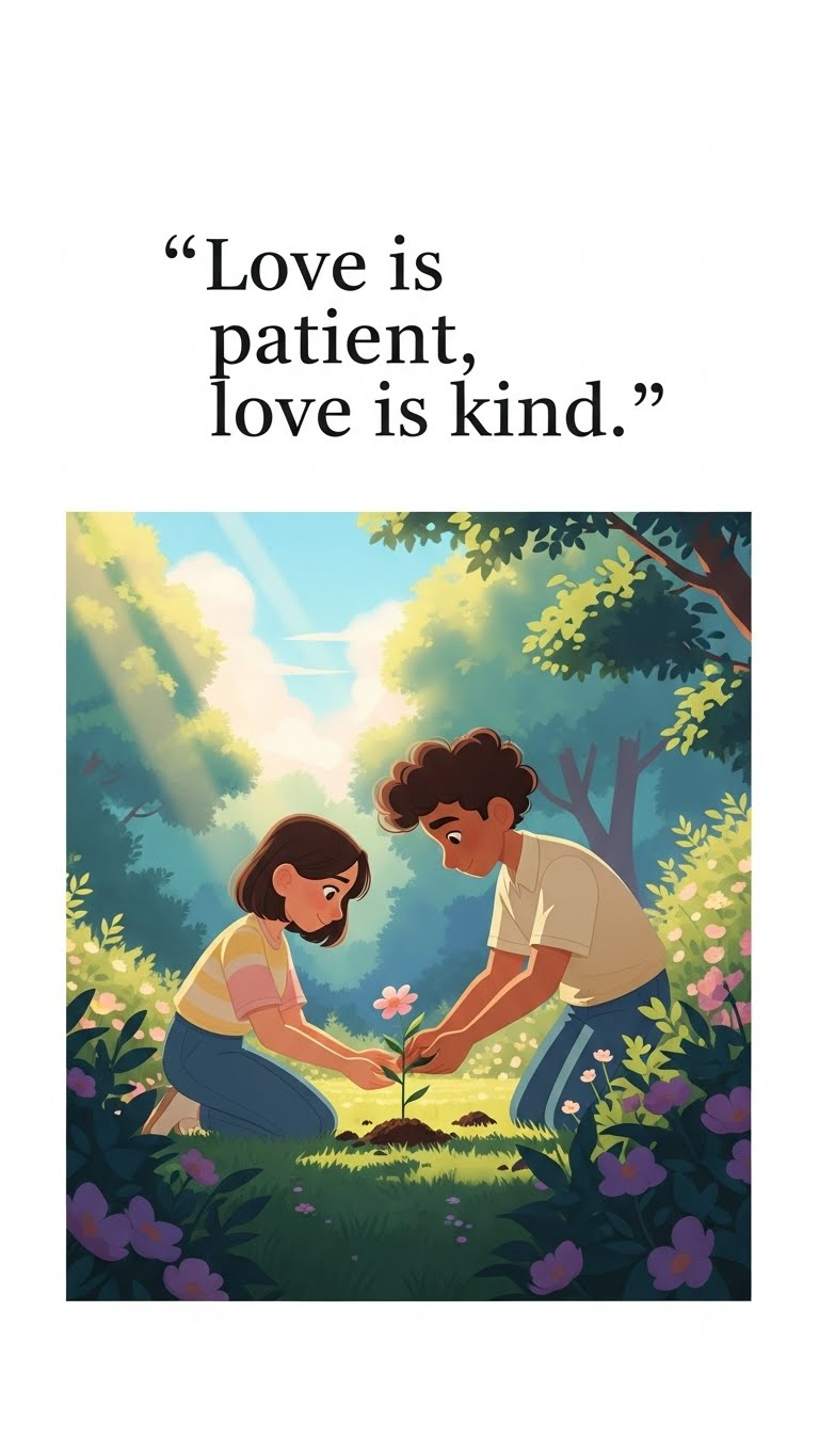 short bible quotes about love image 2