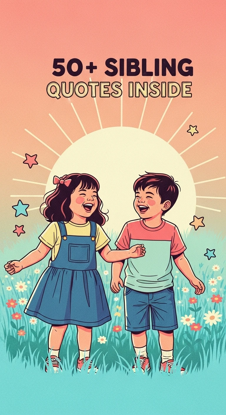 Heartfelt Bonds: 50+ Sibling Quotes to Celebrate Brotherhood & Sisterhood - Motivational content from ShareVault about daily inspiration