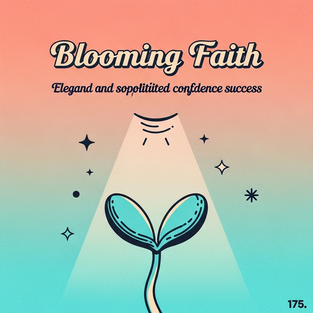 Image of a sprouting seed representing the biblical concept of growth and new beginnings found in spring biblical quotes
