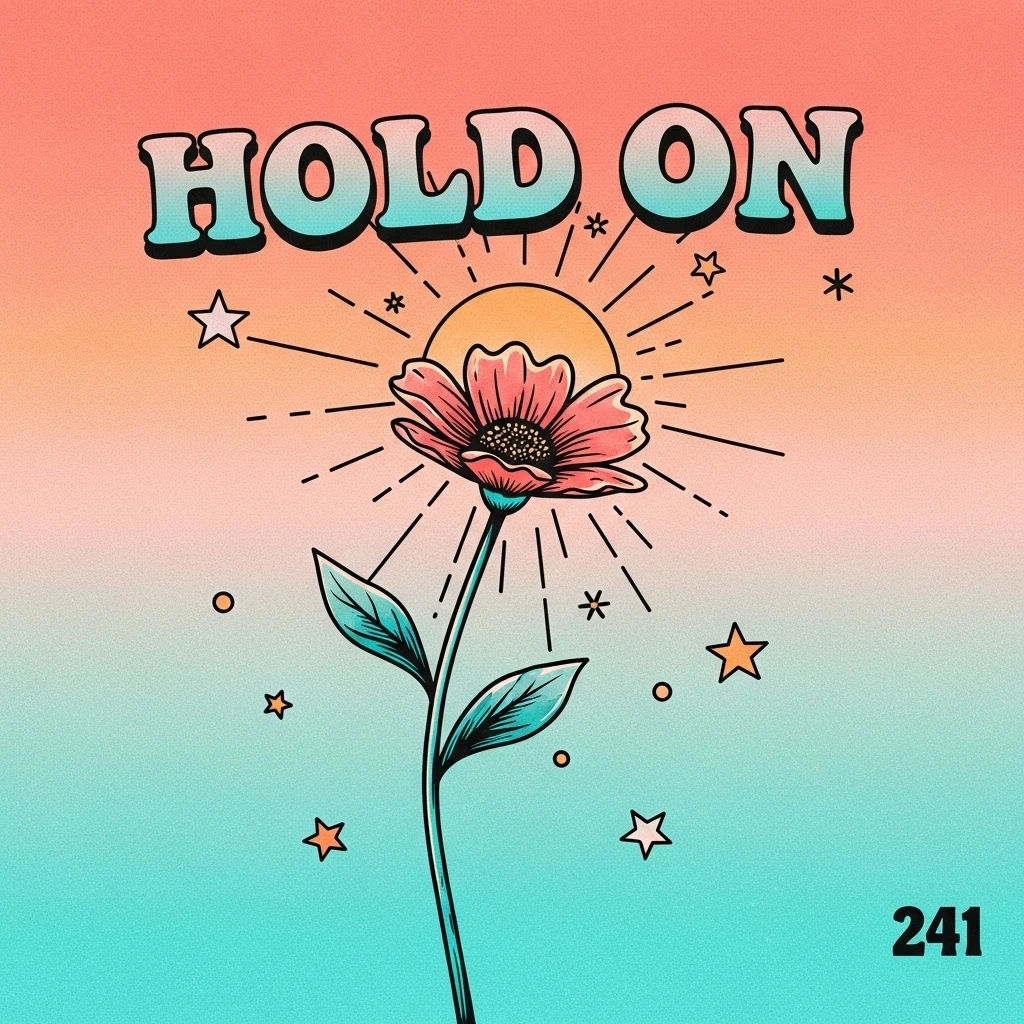 Close-up of a blooming flower reaching towards the sun, symbolizing resilience, growth, and the strength to overcome challenges when dealing with suicidal thoughts, paired with comforting suicide prevention quotes.
