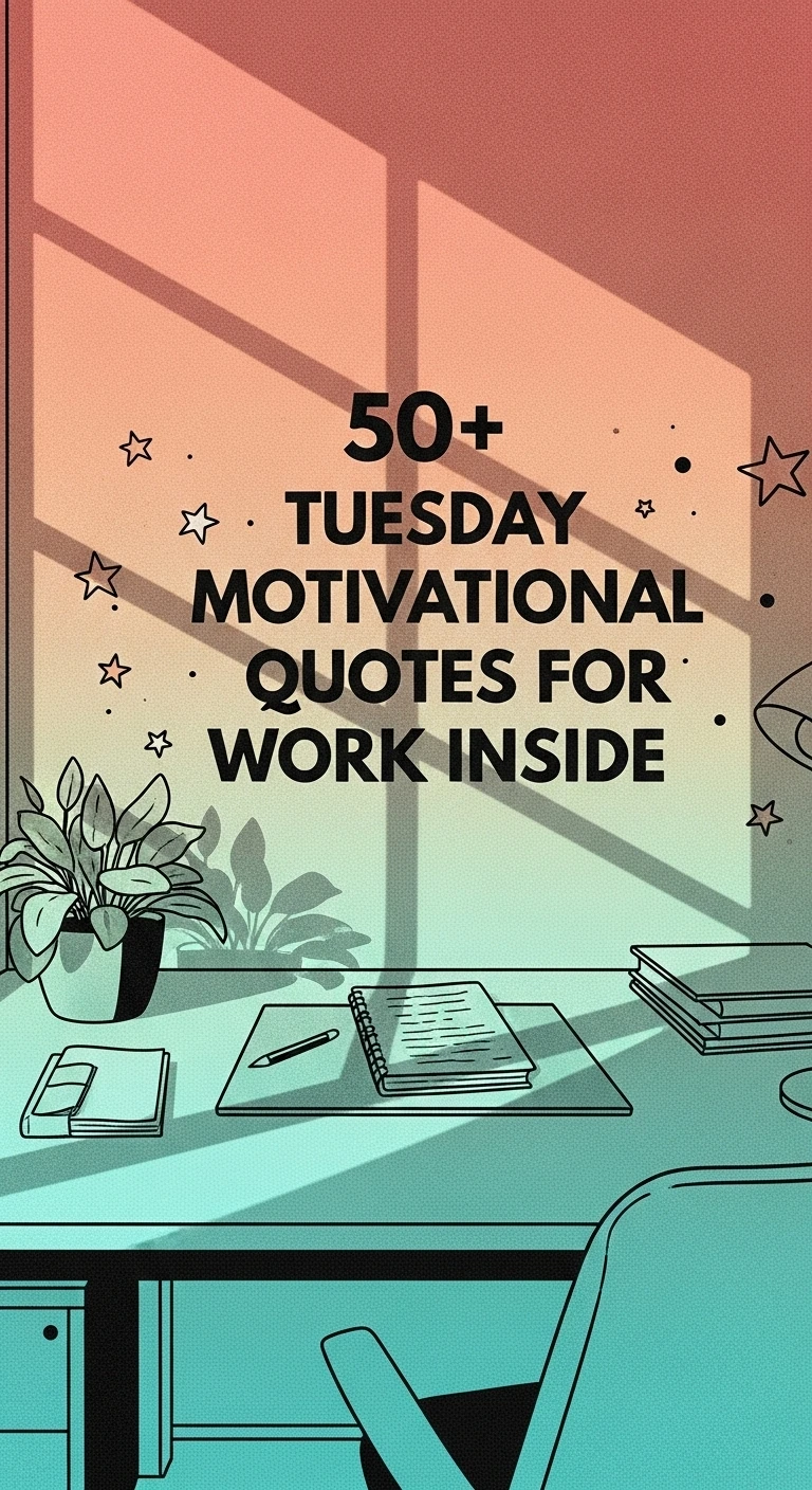 Tuesday Triumph: Motivational Quotes for Work to Fuel Your Week