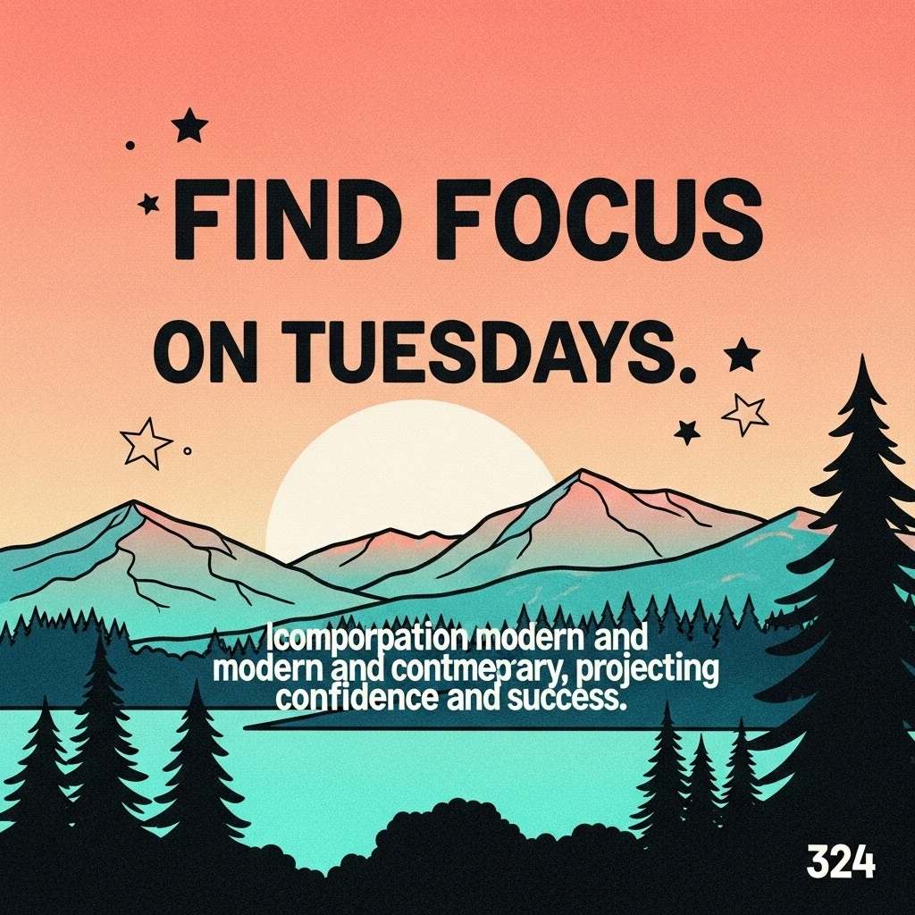 Tranquil lake reflecting mountains, symbolizing finding inner peace and mental clarity, relevant to Tuesday quotes for work centered around calm and focus.